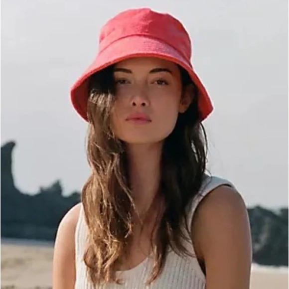 NWT Anthropologie Terry Cloth Bucket Hat main image 4